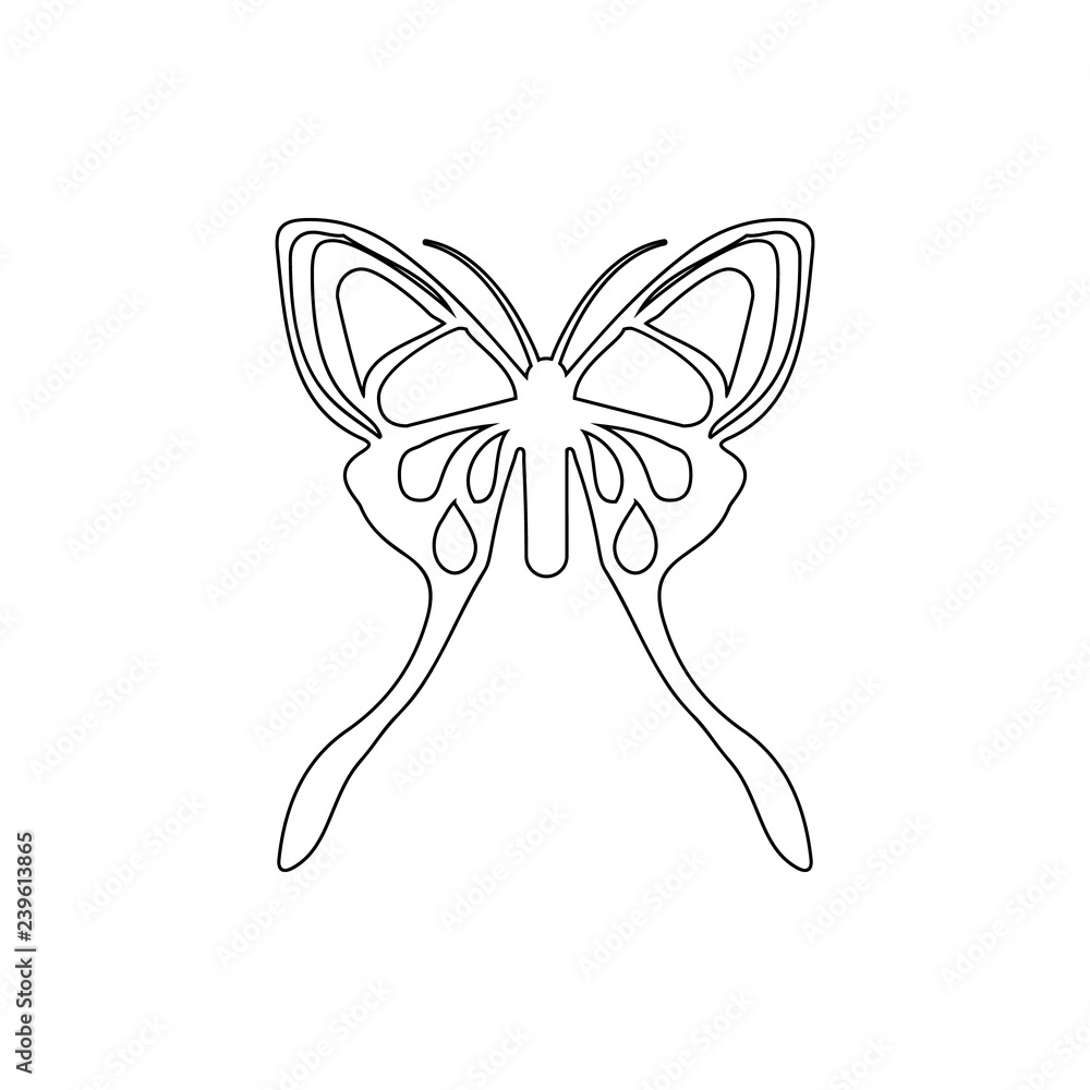 butterfly icon. Element of insect for mobile concept and web apps icon. Thin line icon for website design and development, app development butterfly icon. Element of insect for mobile concept and web apps icon. Thin line icon for website design and development, app development
