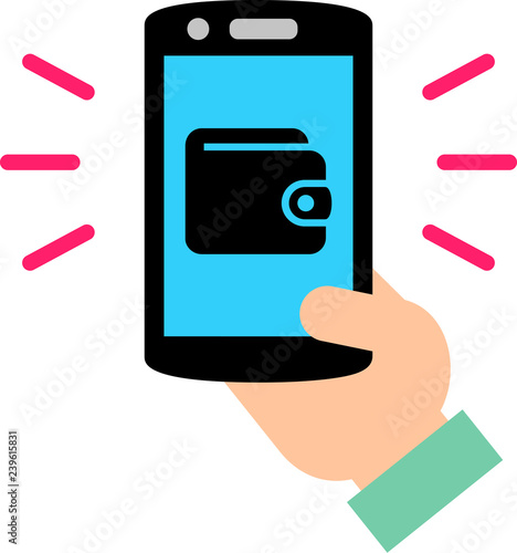 スマートフォンでの支払い、決済