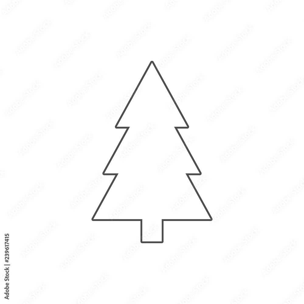 tree icon. Element of web for mobile concept and web apps icon. Thin line icon for website design and development, app development tree icon. Element of web for mobile concept and web apps icon. Thin line icon for website design and development, app development