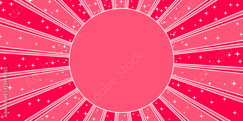 Abstract stripe pattern with stars. Burst background. Colorful geometric wallpaper of the surface. Print for polygraphy, posters, t-shirts and textiles. Doodle for design. Decorative style