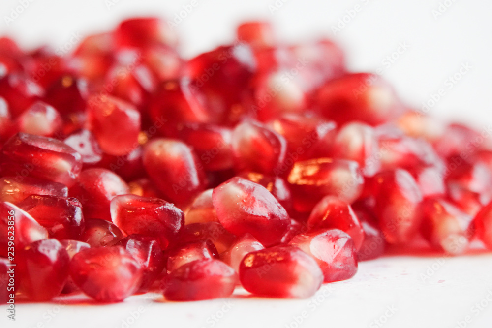 ripe juicy pomegranate ripe juicy pomegranate