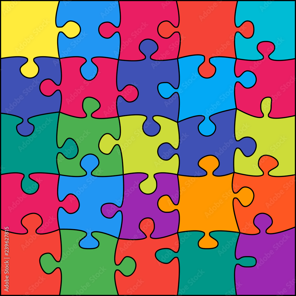 25 Colorful Background Puzzle Jigsaw Puzzle Banner 25 Colorful Background Puzzle Jigsaw Puzzle Banner