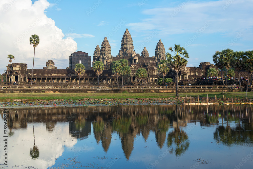 Angkor Wat under cloudscape, Siem Reap, Cambodia Angkor Wat under cloudscape, Siem Reap, Cambodia