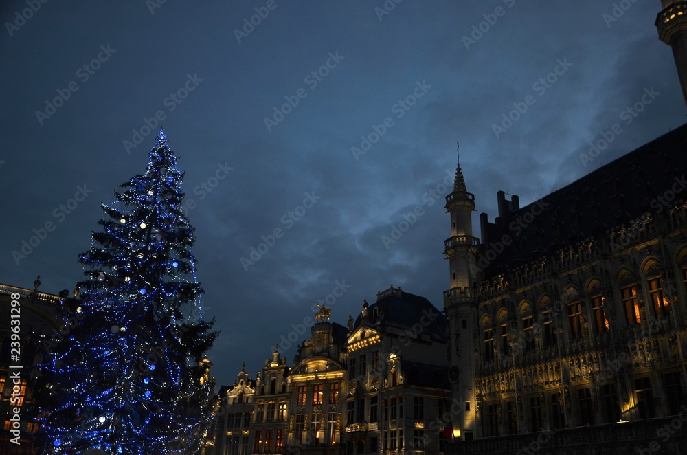 Plaisirs d’hiver 2018 : Marché de Noël de Bruxelles (Belgique)
