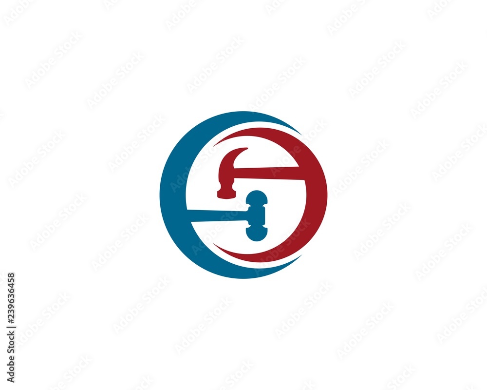 hammer logo vector icon illustration design
hammer logo vector icon illustration design