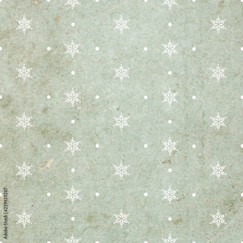 Snowflakes pattern White and gray Christmas card Grey Vintage paper Christmas invitation Retro background