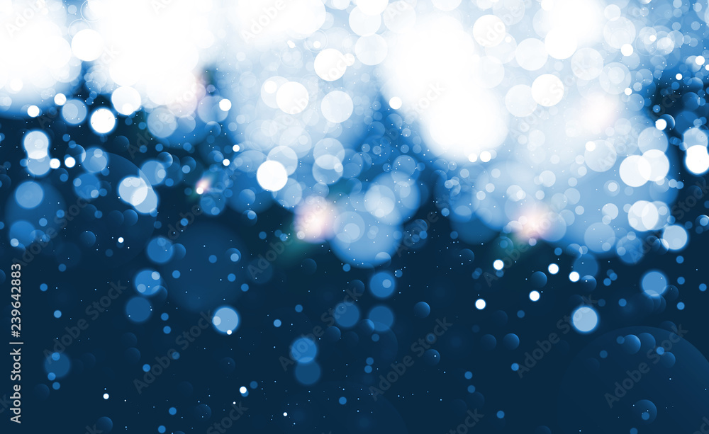 Abstract blue bokeh effect background. Vector illustration. Abstract blue bokeh effect background. Vector illustration.