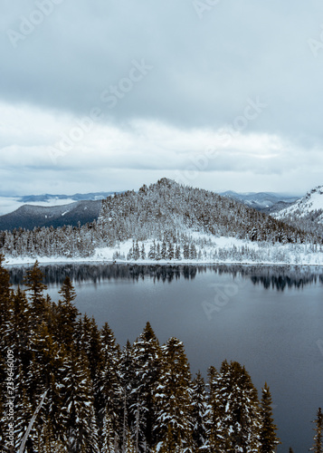 lake in the mountains