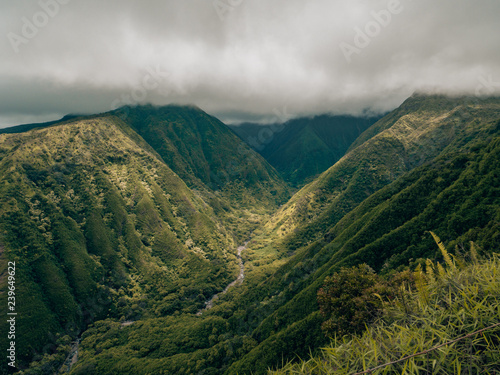 Valley in Hawaii Nature