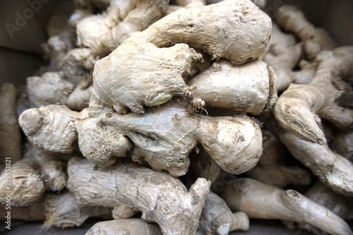 ginger root....... © santaal