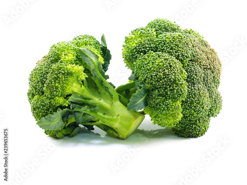 broccoli isolated on white background