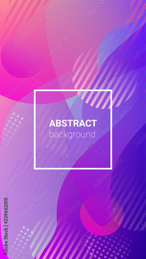 Obraz premium Gradient Background. Horizontal Orientation. Modern Geometric Pattern. Banner Design Composition. Gradient Background.