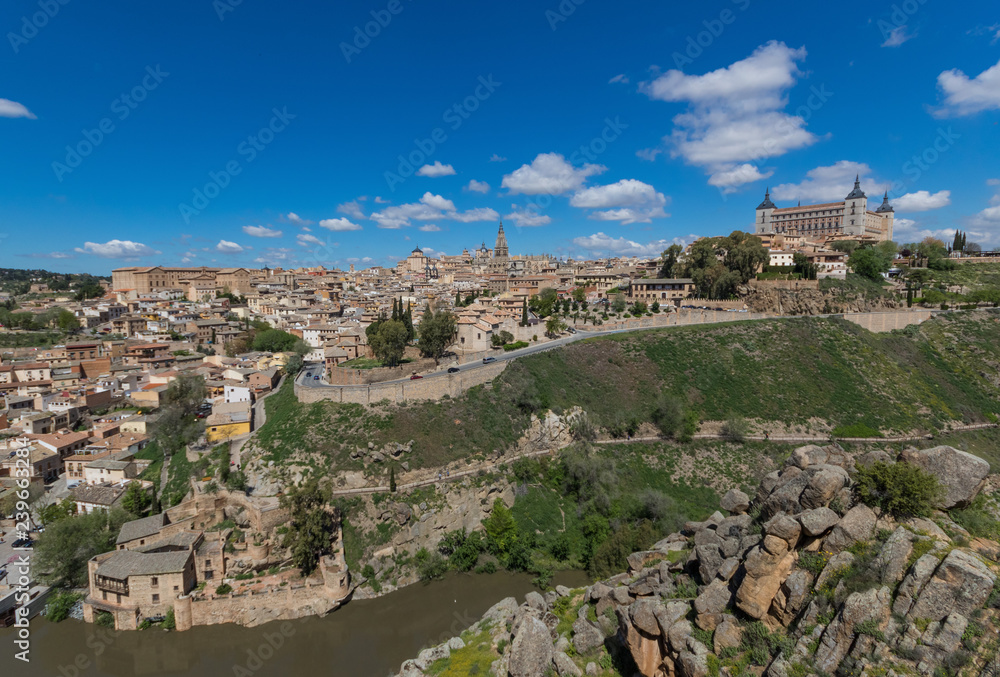 Toledo, Spain - a Unesco World Heritage Site, Toledo is a medium size city cultural influences of Christians, Muslims and Jews, well displayed in the Old Town 