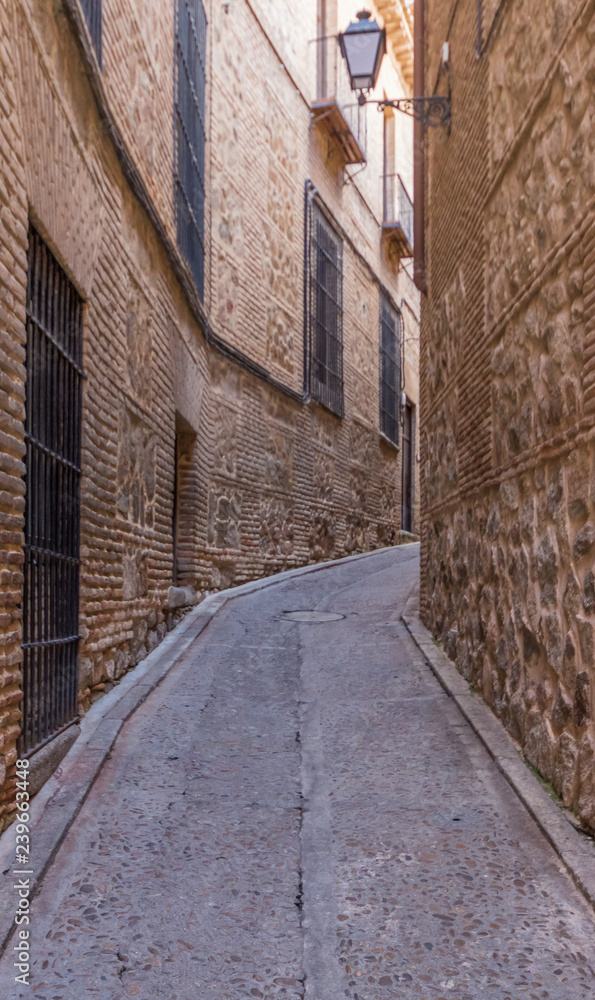 Toledo, Spain - a Unesco World Heritage Site, Toledo is a medium size city cultural influences of Christians, Muslims and Jews, and narrow alleys that leads to churches and mosques