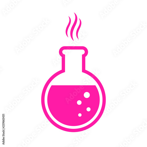 Laboratory glass vector icon