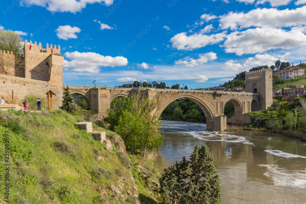 Toledo, Spain - a Unesco World Heritage Site, Toledo is a medium size city cultural influences of Christians, Muslims and Jews, well displayed in the Old Town 