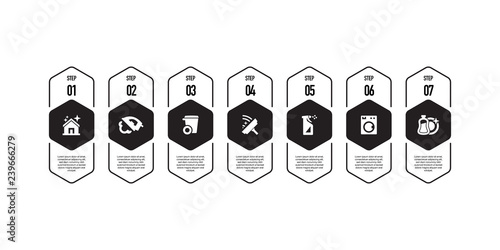 CLEANING INFOGRAPHIC CONCEPT