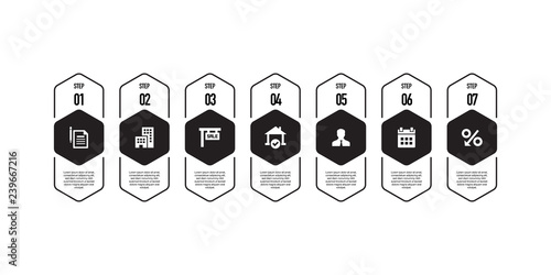 REAL ESTATE INFOGRAPHIC CONCEPT