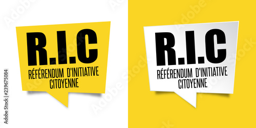 RIC / Référendum d'Initiative Citoyenne
