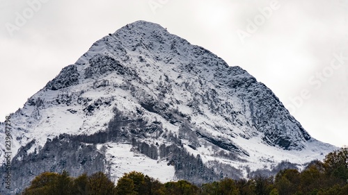 Mountain landscape of Krasnaya Polyana, Sochi, Russia.