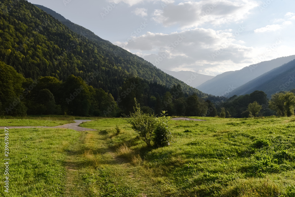 Naklejka premium Wandern in Bulgarien