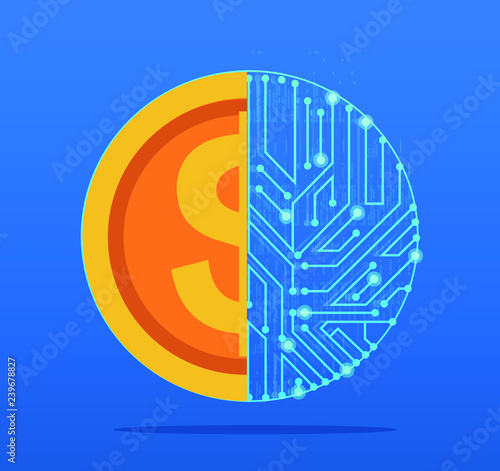 Electronic finance technology