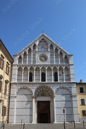 View of Santa Caterina church ( Pisa, Tuscany, Italy ) photo