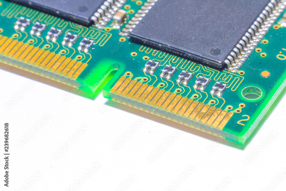printed circuit board close up printed circuit board close up