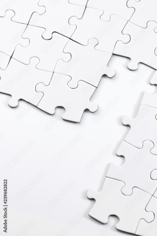 Obraz premium Puzzle close up