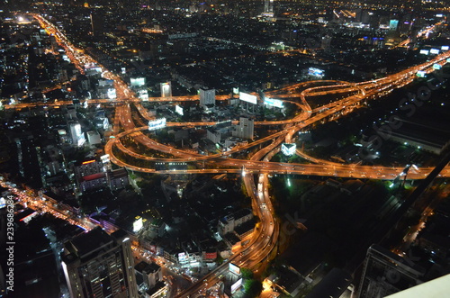 View to Bangkok form the 84 floor photo