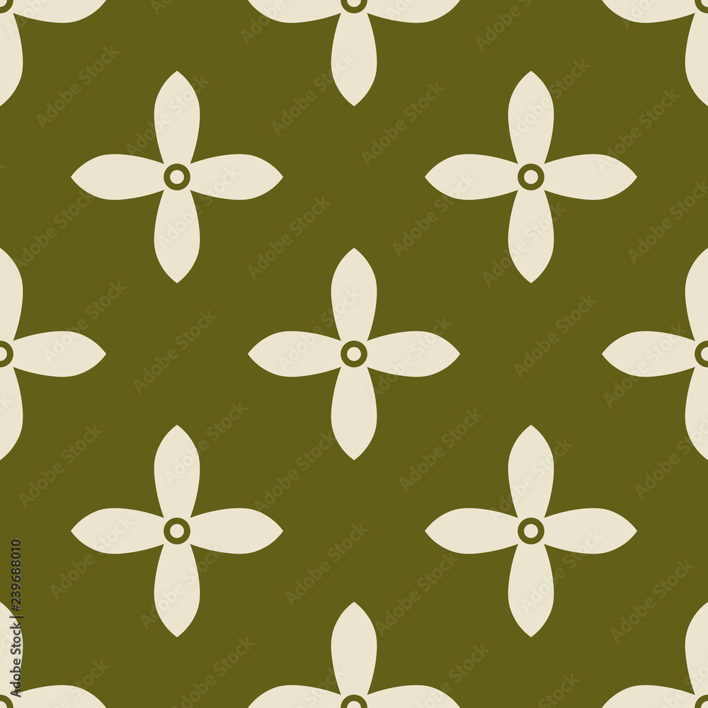 Fototapeta premium seamless pattern with flowers
