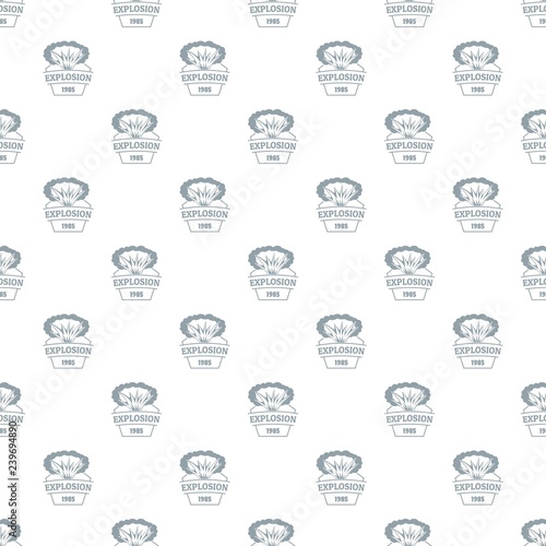 Fire explosion pattern vector seamless repeat for any web design