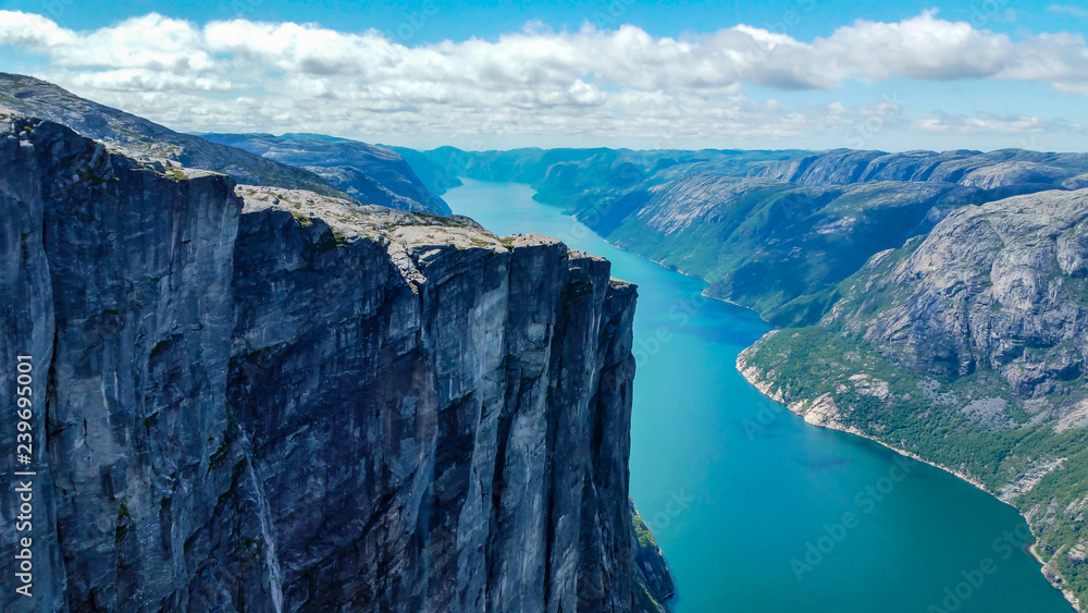 famous fjord area and magnificent landscapes in Norway famous fjord area and magnificent landscapes in Norway