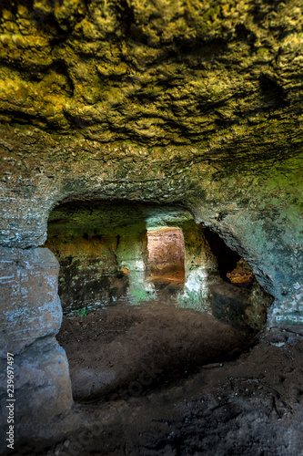 La necropoli di Anghelu Ruju ad Alghero (Sassari) - Sardegna - Italia