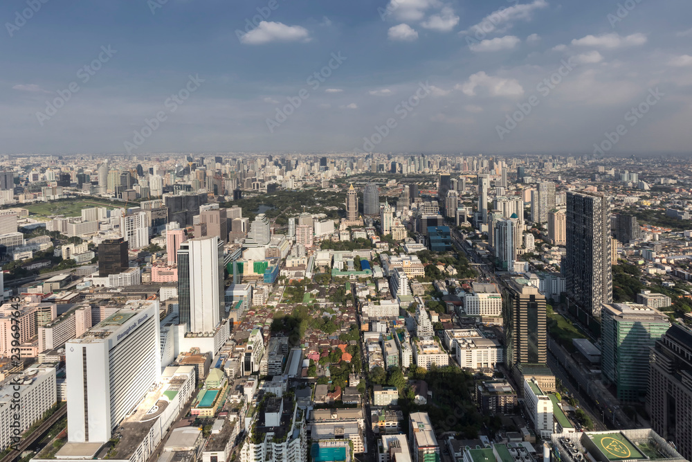 Fototapeta premium Bangkok skyline Thailand 