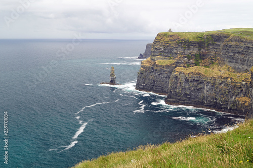 Wild Atlantic Way - Cliffs of Moher - View to O Briens Tower photo