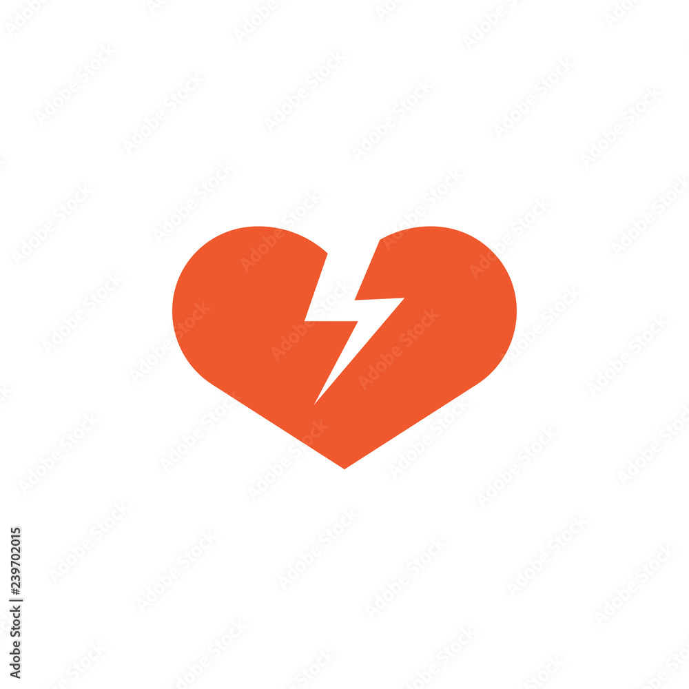 Love abstract icon design template illustration Love abstract icon design template illustration