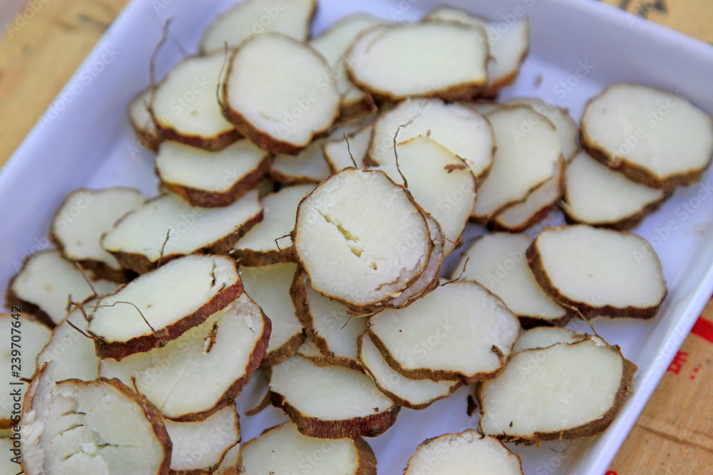 Yam slice