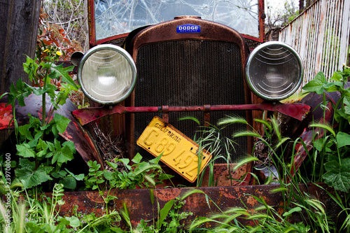 Rusted and abandoned