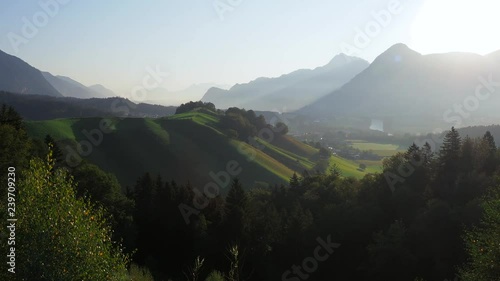 Mountain Landscape in Tyrol, Austria photo