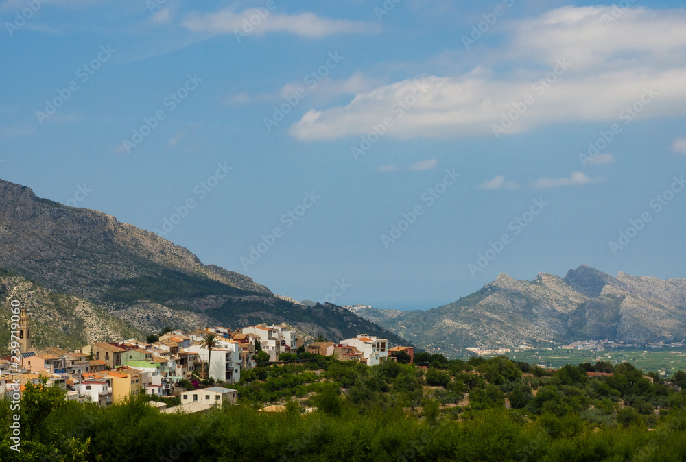 view of campell, spain view of campell, spain