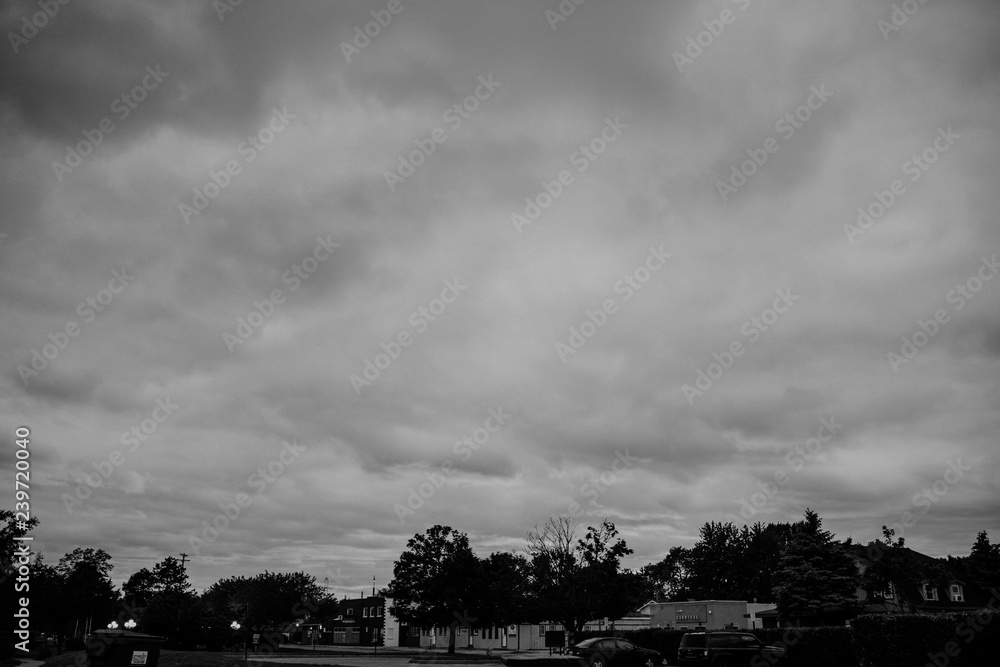 clouds over the timelapse