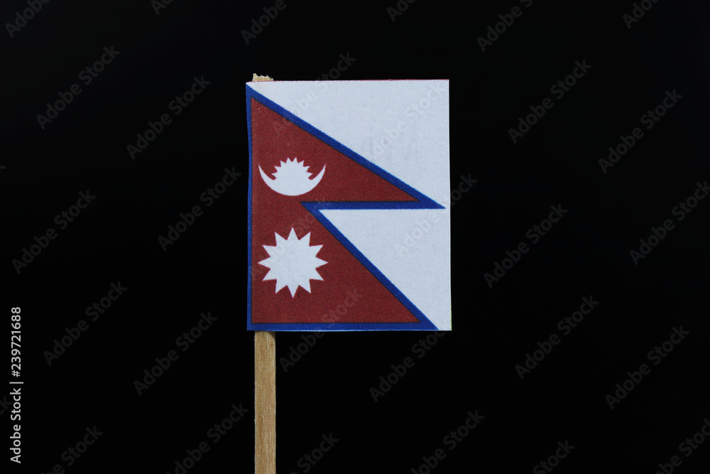 Flag with two clearance triangles