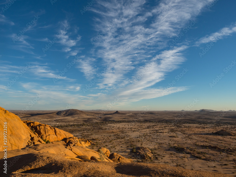 Fototapeta premium spitzkoppe landscape in namibia africa