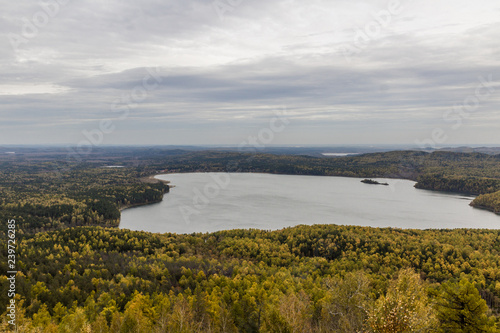 autumn lake arakul photo