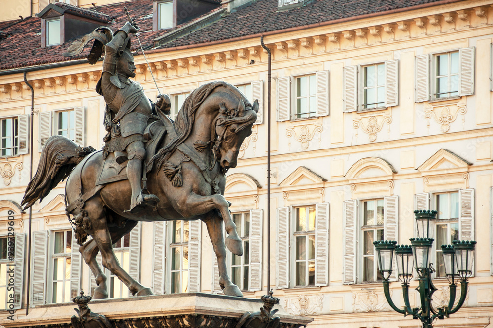 Obraz premium Piazza San Carlo