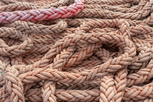 A photo of a ship's rope for use as a background