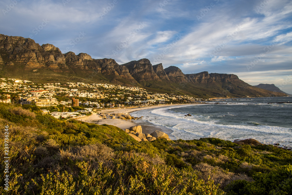 Le 12 apôtres veuillent sur Cape Town