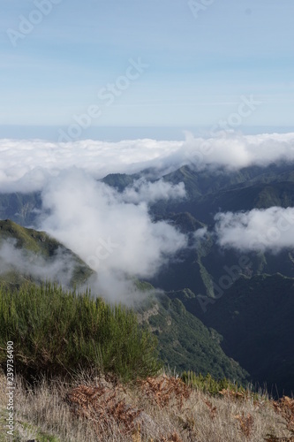 Obraz na płótnie Pico Ruivo Madeira Portugal w salonie