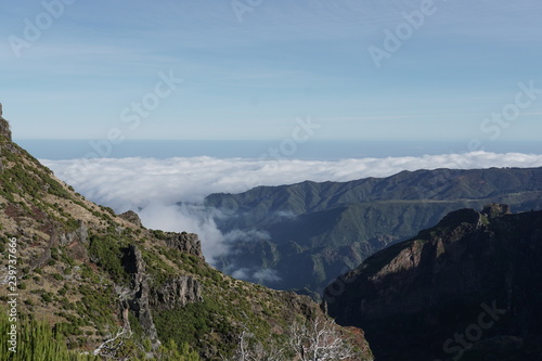 Obraz na płótnie Pico Ruivo Madeira Portugal w salonie